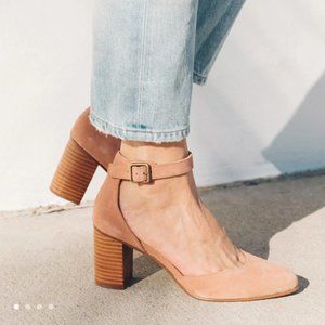 Soludos Gemma Heel - Size 5.5 - Sahara Pink